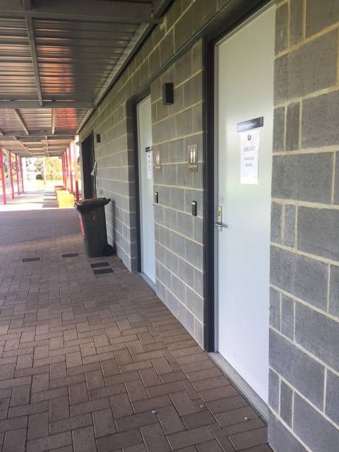 East entrance