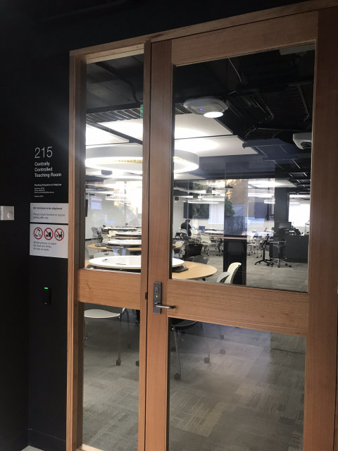 215 Centrally controlled teaching room