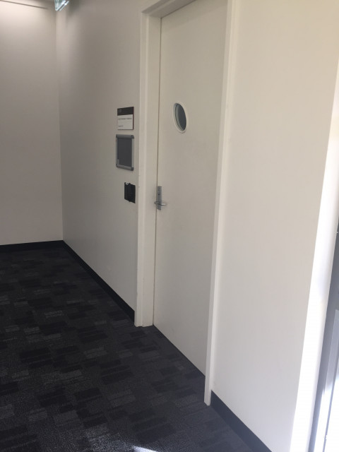 Access to room through media arts teaching space 3