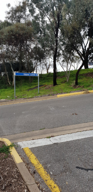 Access to the upper level of carpark 14