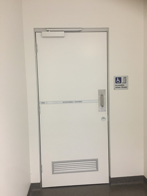 Accessible shower