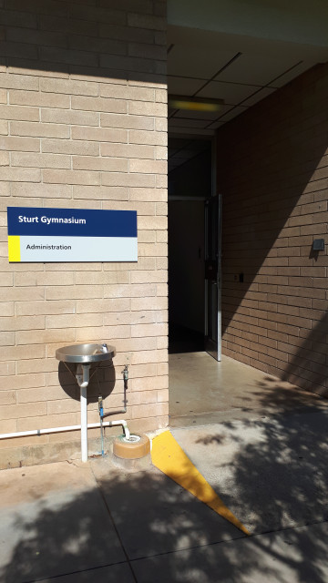 Administration entrance