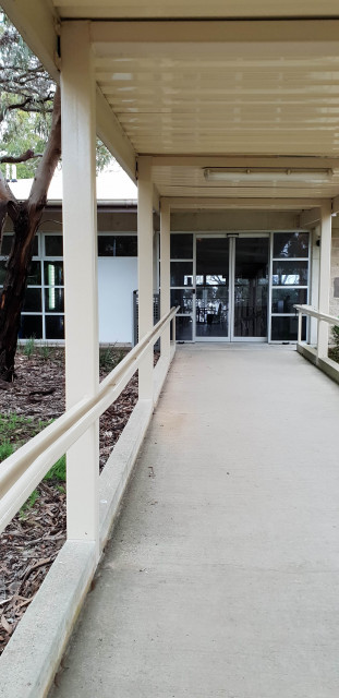 Entrance to level 1 of McHugh's