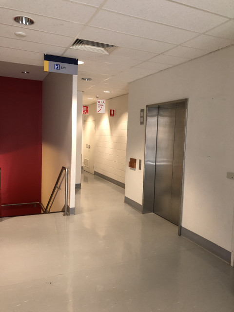 Around this corner