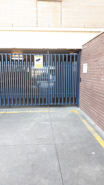 Back entrance