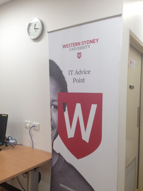 Banner for the IT service desk