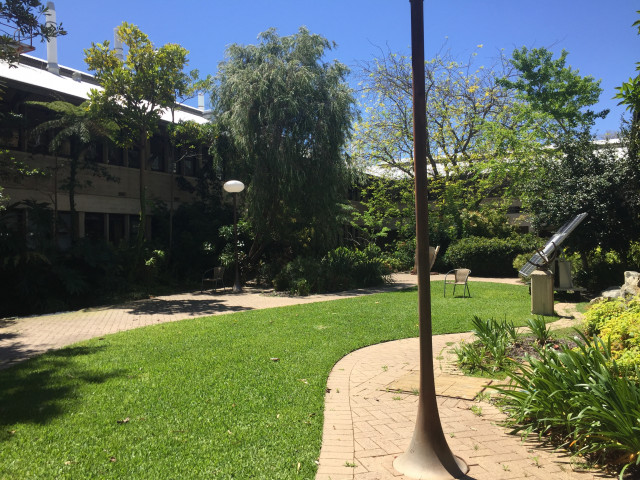 Bayliss courtyard