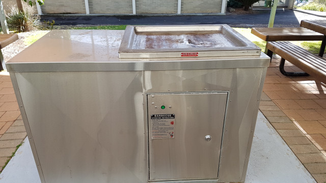 BBQ of courtyard