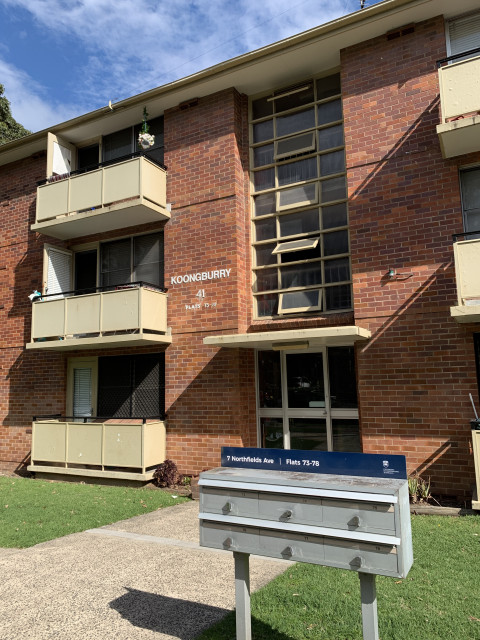 Block 41 - Koongburry (flats 73-78)