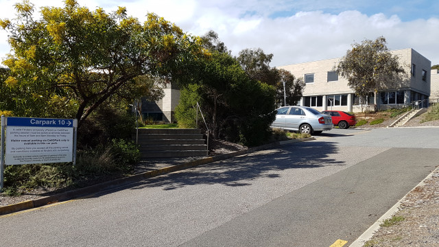 Car park 10 beside SILC.