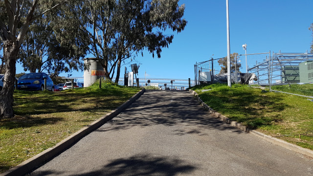 Car park 2 north southern lakeside pedestrian entrance.