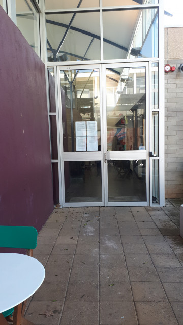 Car park 5 entrance