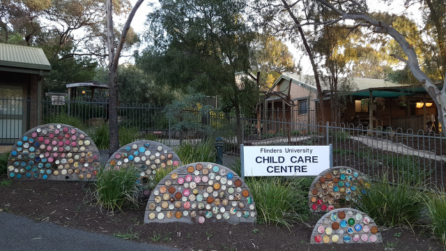 Childcare centre entrance.
