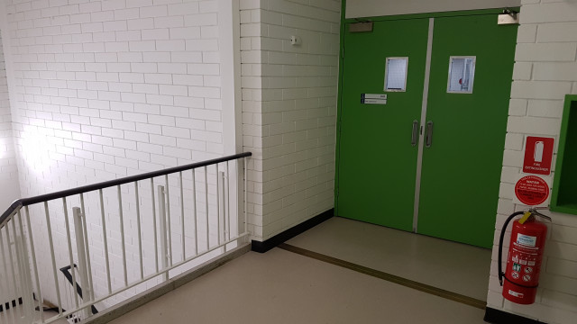 CML Lab 2010 from the north stairs.