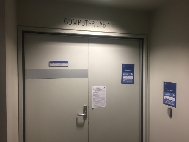 Computer lab 111