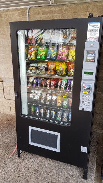 Contents of vending machine.