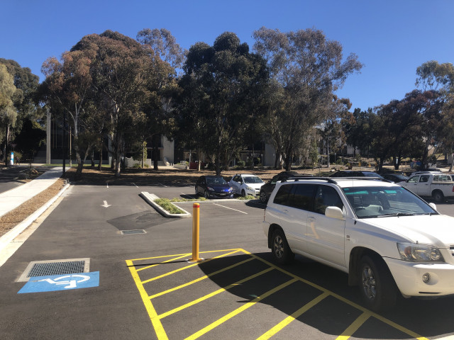 Disabled carpark spots