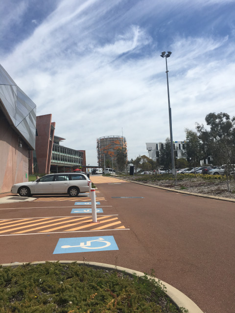 Disabled parking