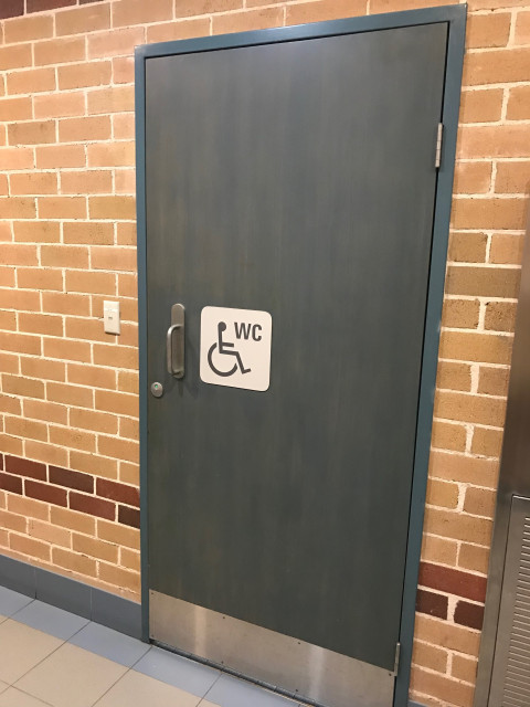 Disabled toilet