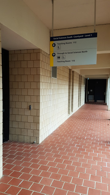 Door to lab 109