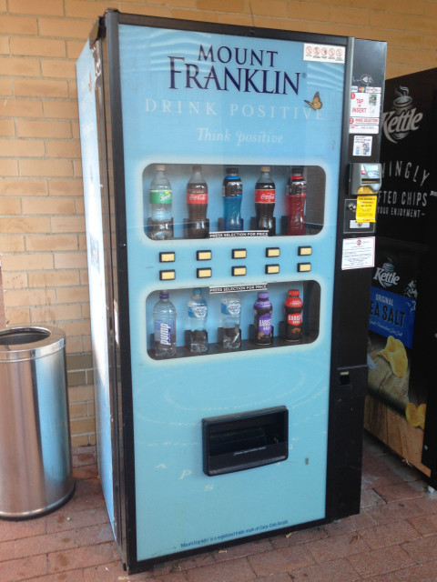 Drink vending machine