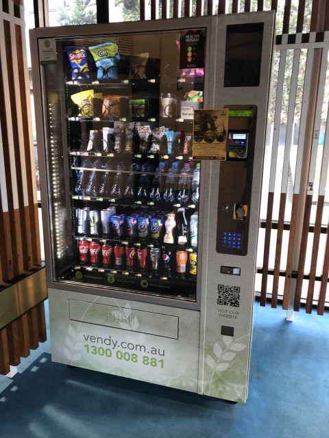 Drinks and snacks vending machine