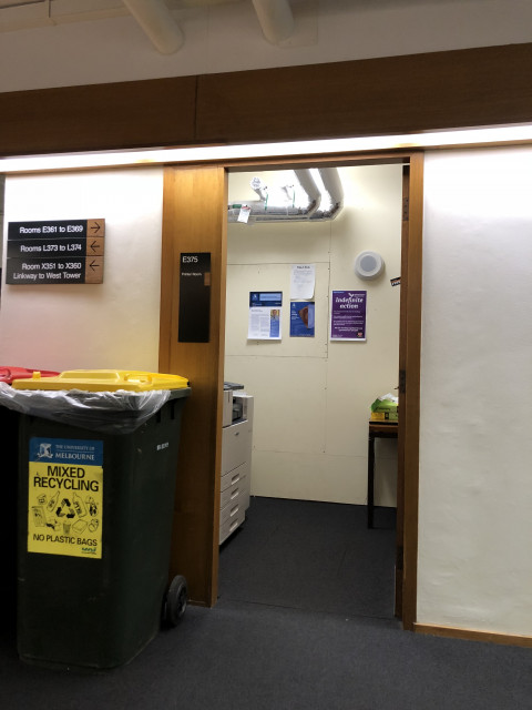 E375 Printer Room