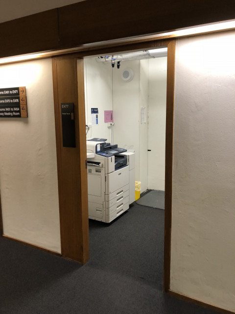 E477 Printer Room