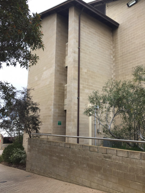 East entrance to south wing