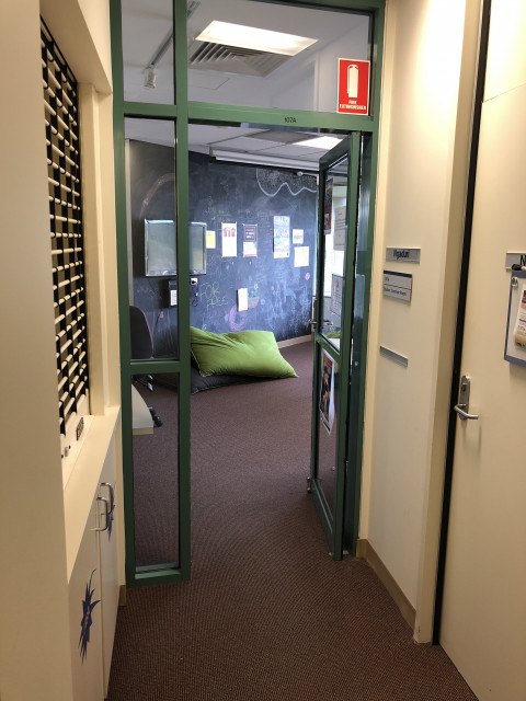 End of hallway