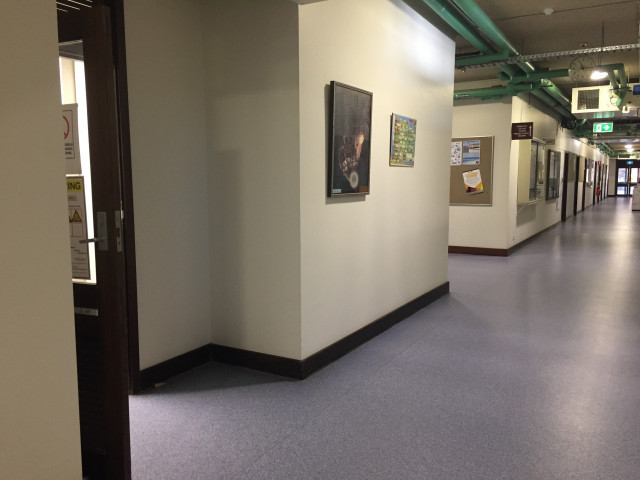 Entrance 2 located next to the T- junction