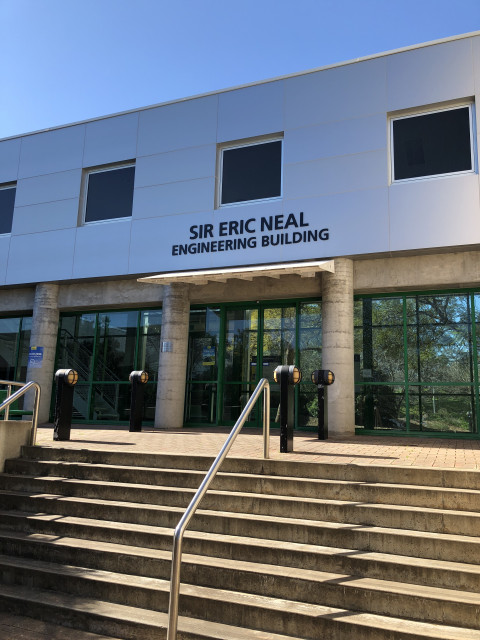 Entrance from car park 15/ SILC