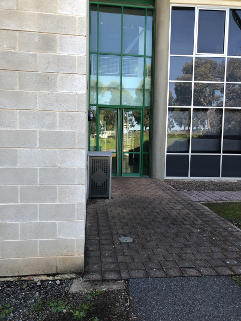 Entrance from car park 16