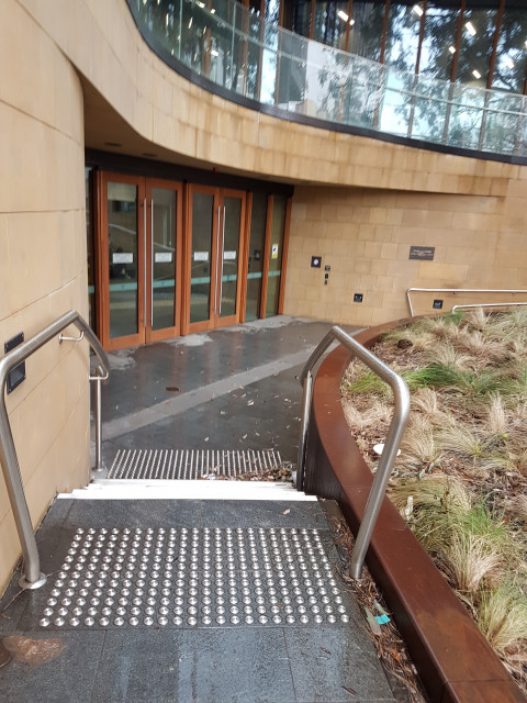 Entrance to B2