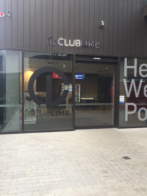 Entrance to Club Lime