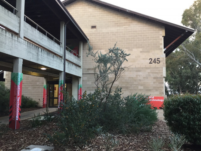 Entrance to level 2 south wing