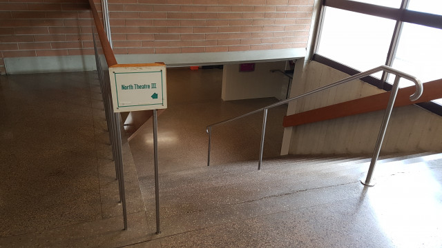 Entrance to north theater 3