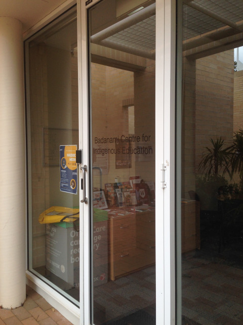 Entrance to the centre