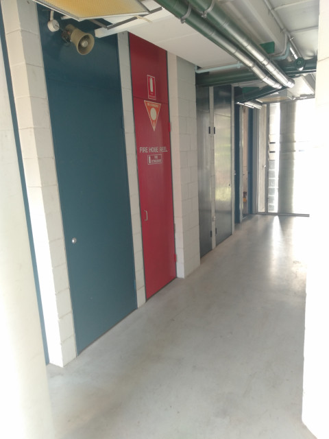 Entrances off hallway