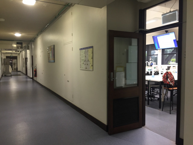 Entrnace 2 located further down the hall