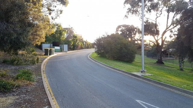 Entry of car park 17