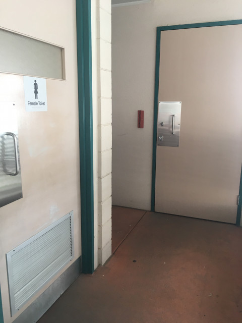Female and disabled toilet