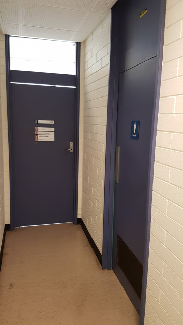 Female toilet.