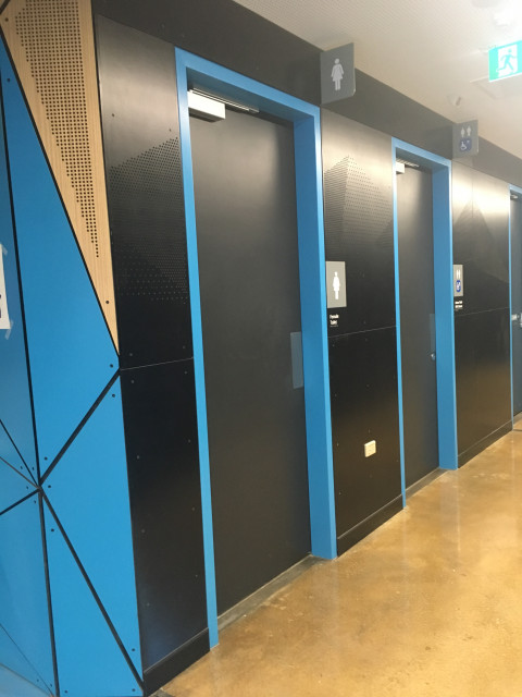 Female toilets