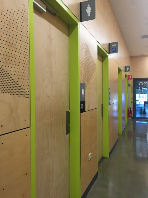 Female toilets