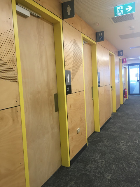 Female toilets