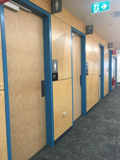 Female toilets