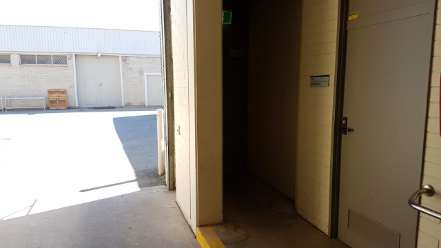 Field equipment room.