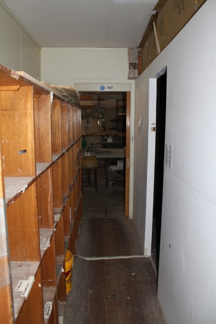 First door on the right