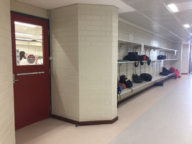 First entrance